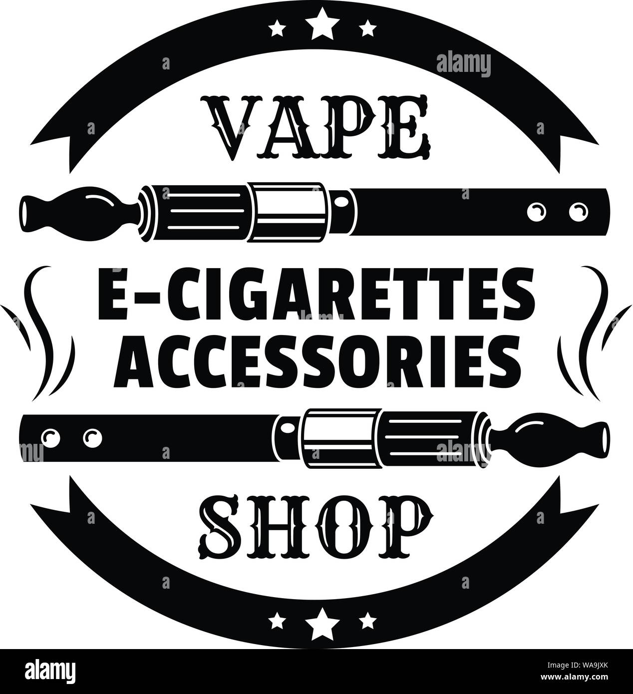 Modern vape shop logo, simple style Stock Vector Image & Art - Alamy Modern vape shop logo, simple style Stock Vector Image & Art - Alamy