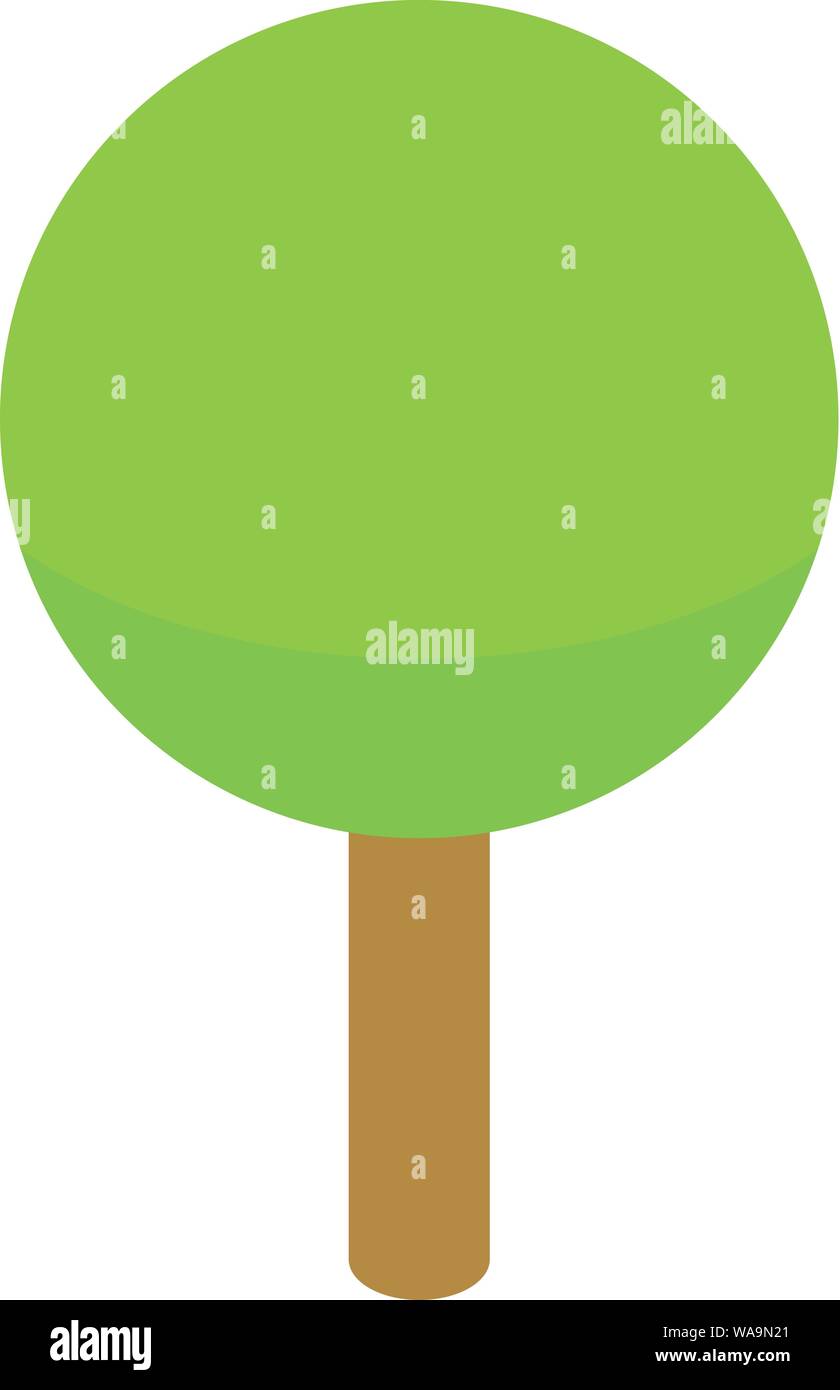Park tree icon, isometric style Stock Vector Image & Art - Alamy