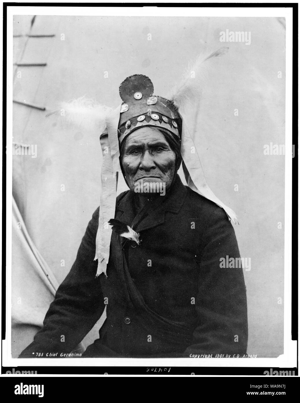 Chief geronimo Black and White Stock Photos & Images Alamy