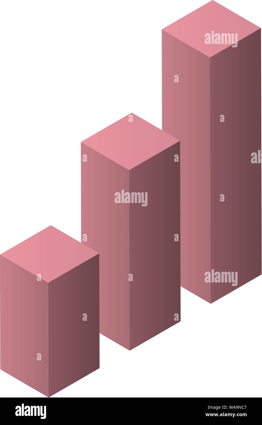 Diagram bars icon, isometric style Stock Vector Image & Art - Alamy