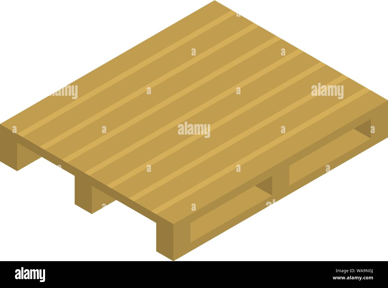 Delivery pallet icon, isometric style Stock Vector Image & Art Alamy