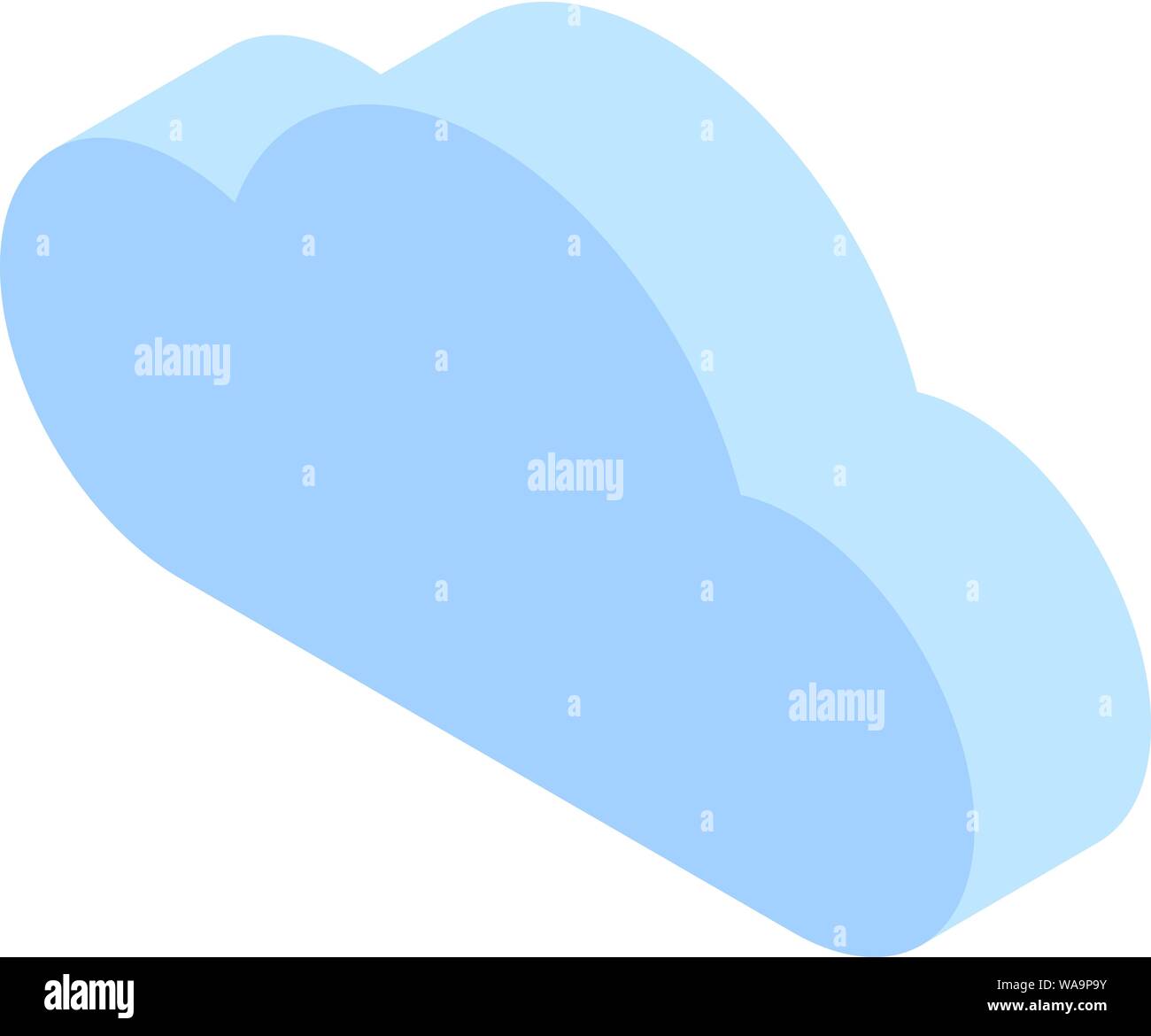 Data cloud icon, isometric style Stock Vector Image & Art - Alamy