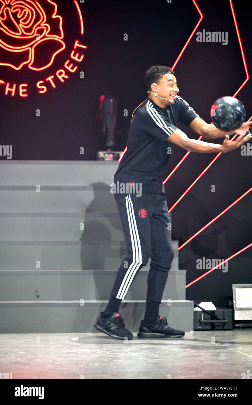 Jesse Lingard of Manchester United F.C. of Premier League attends a  promotional event for adidas during 2019 pre-season tour in Shanghai,  China, 23 Ju Stock Photo - Alamy