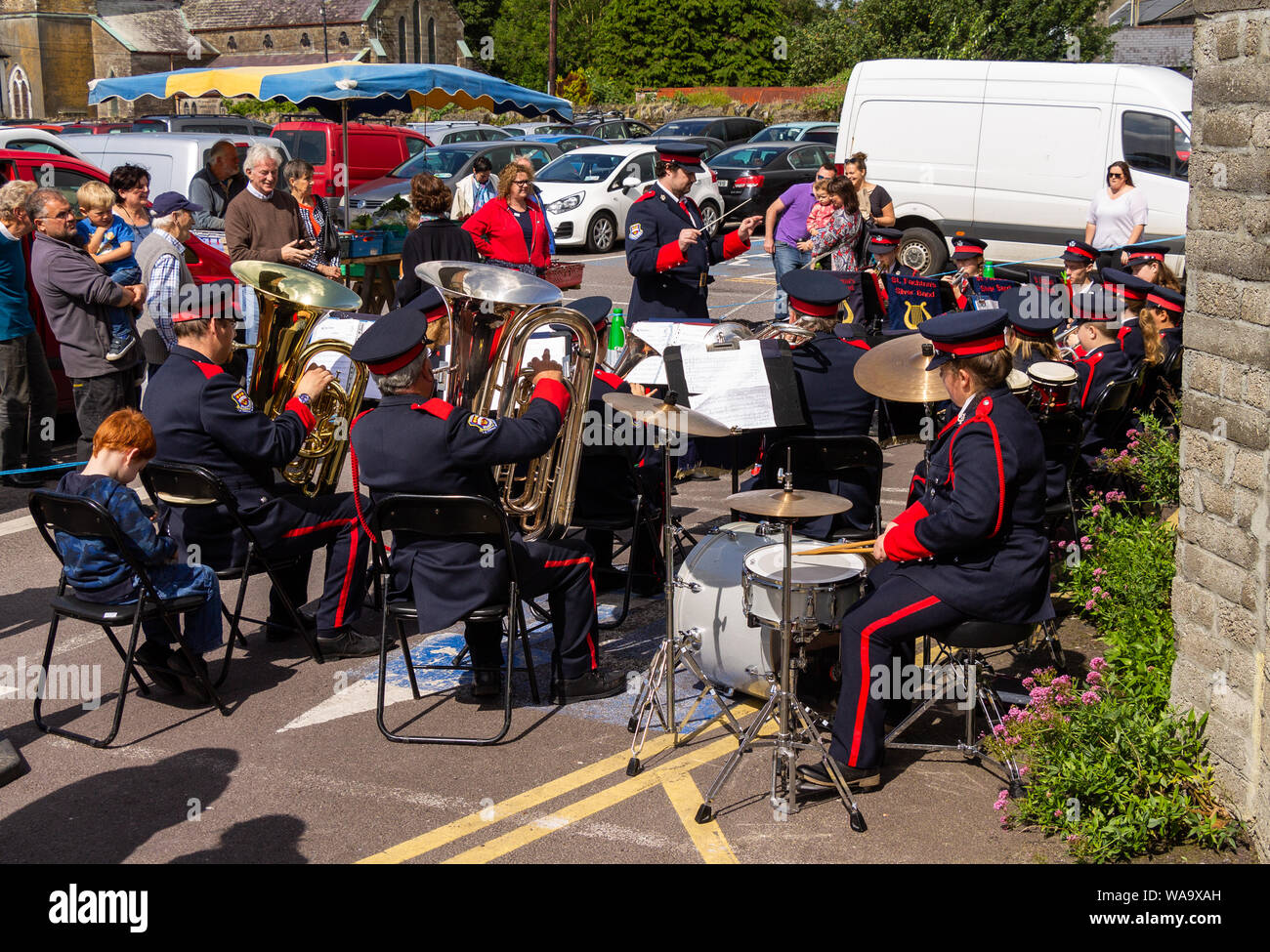 Brass band playing hires stock photography and images Alamy
