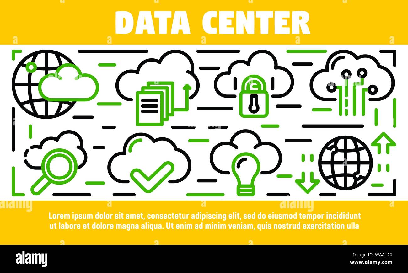 Data center banner outline hi res stock photography and images Alamy Data center banner outline hi res stock photography and images Alamy