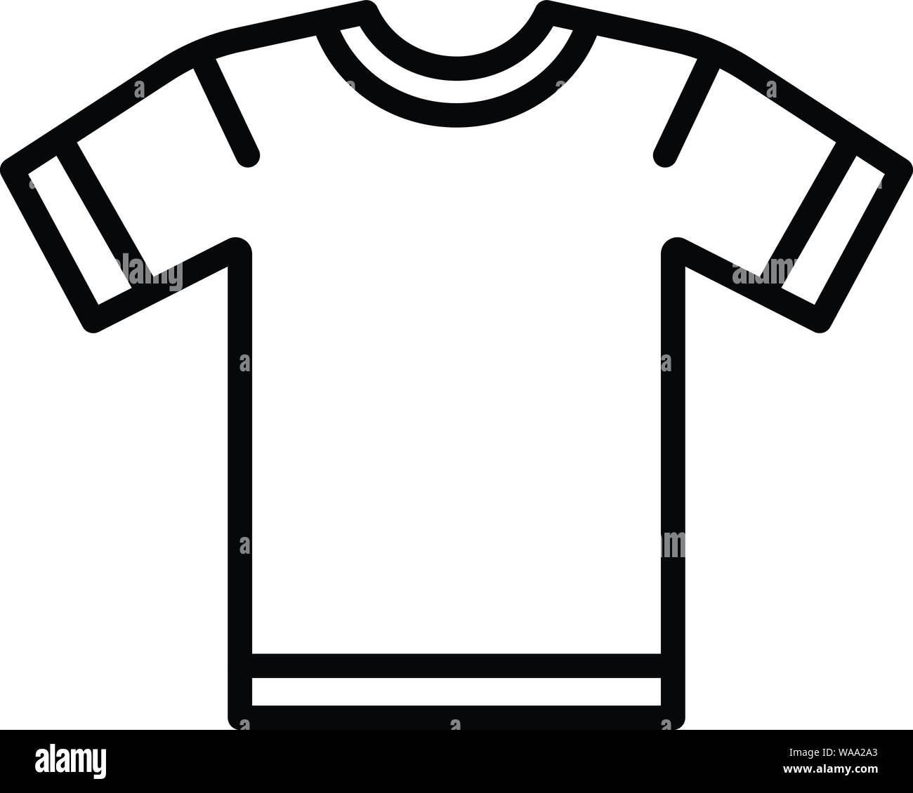 Soccer brazil shirt icon, outline style Stock Vector Image & Art