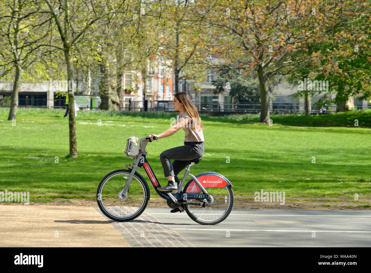 hyde park santander bikes