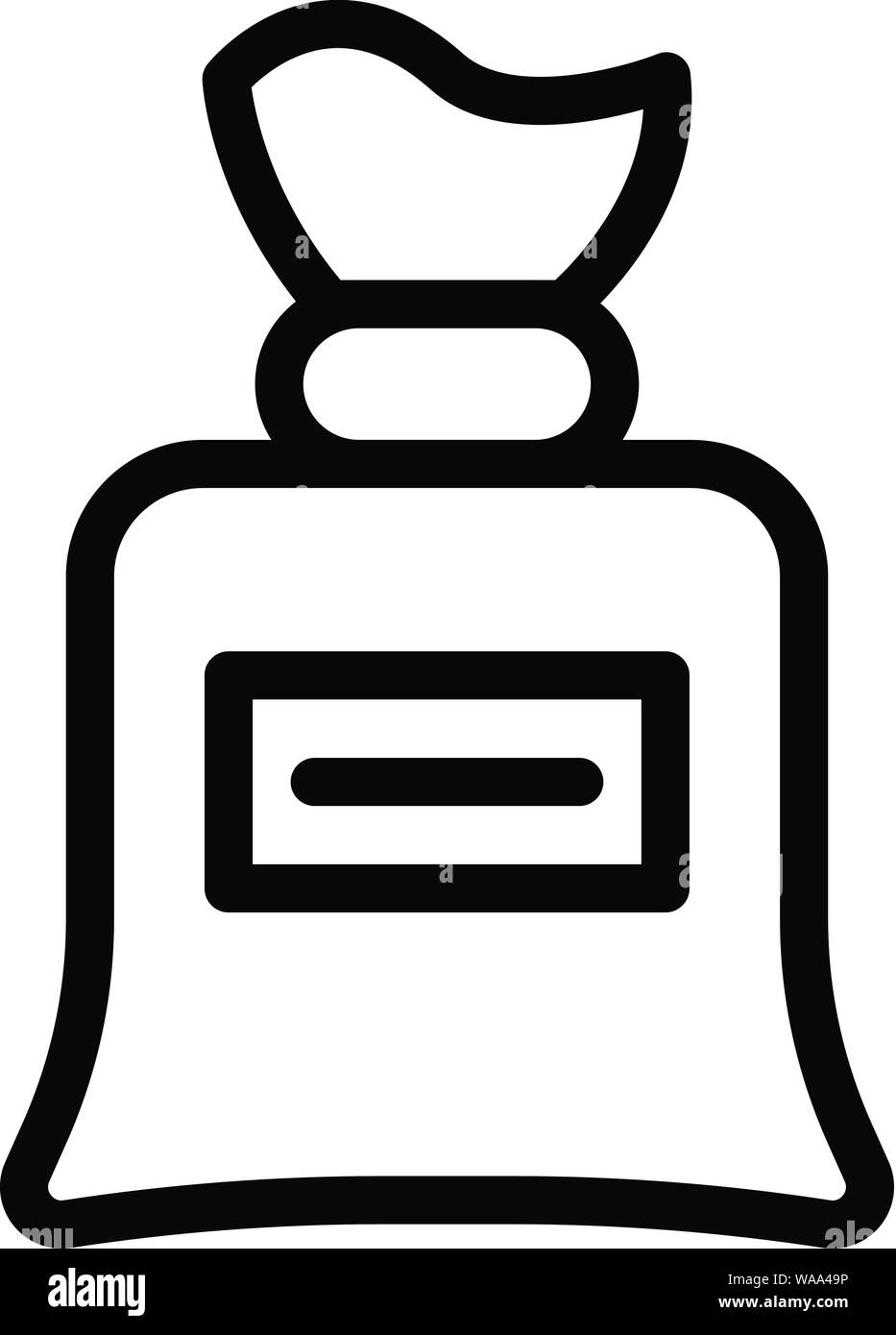Agriculture sack icon, outline style Stock Vector Image & Art - Alamy