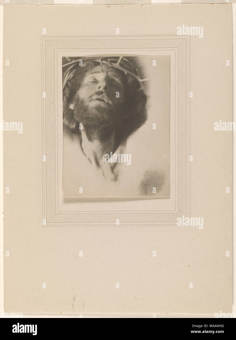 Jesus crown of thorns painting hi-res stock photography and images - Alamy