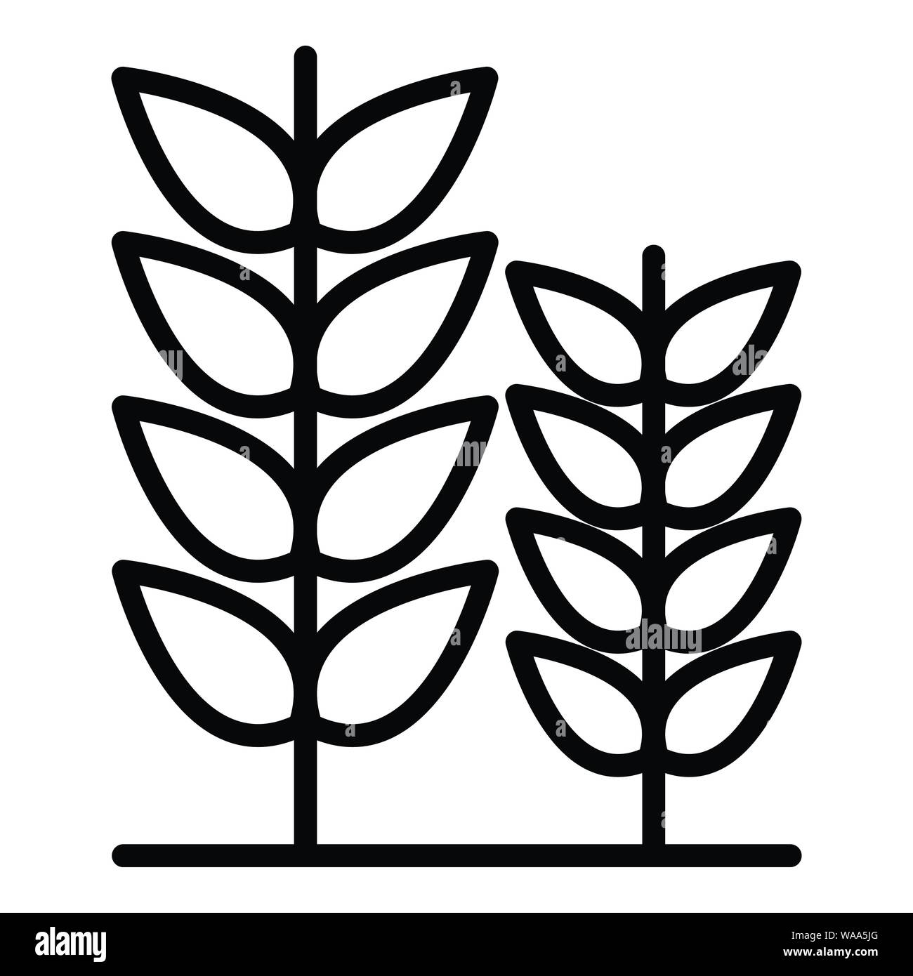 Garden rural elements tree Black and White Stock Photos & Images - Alamy