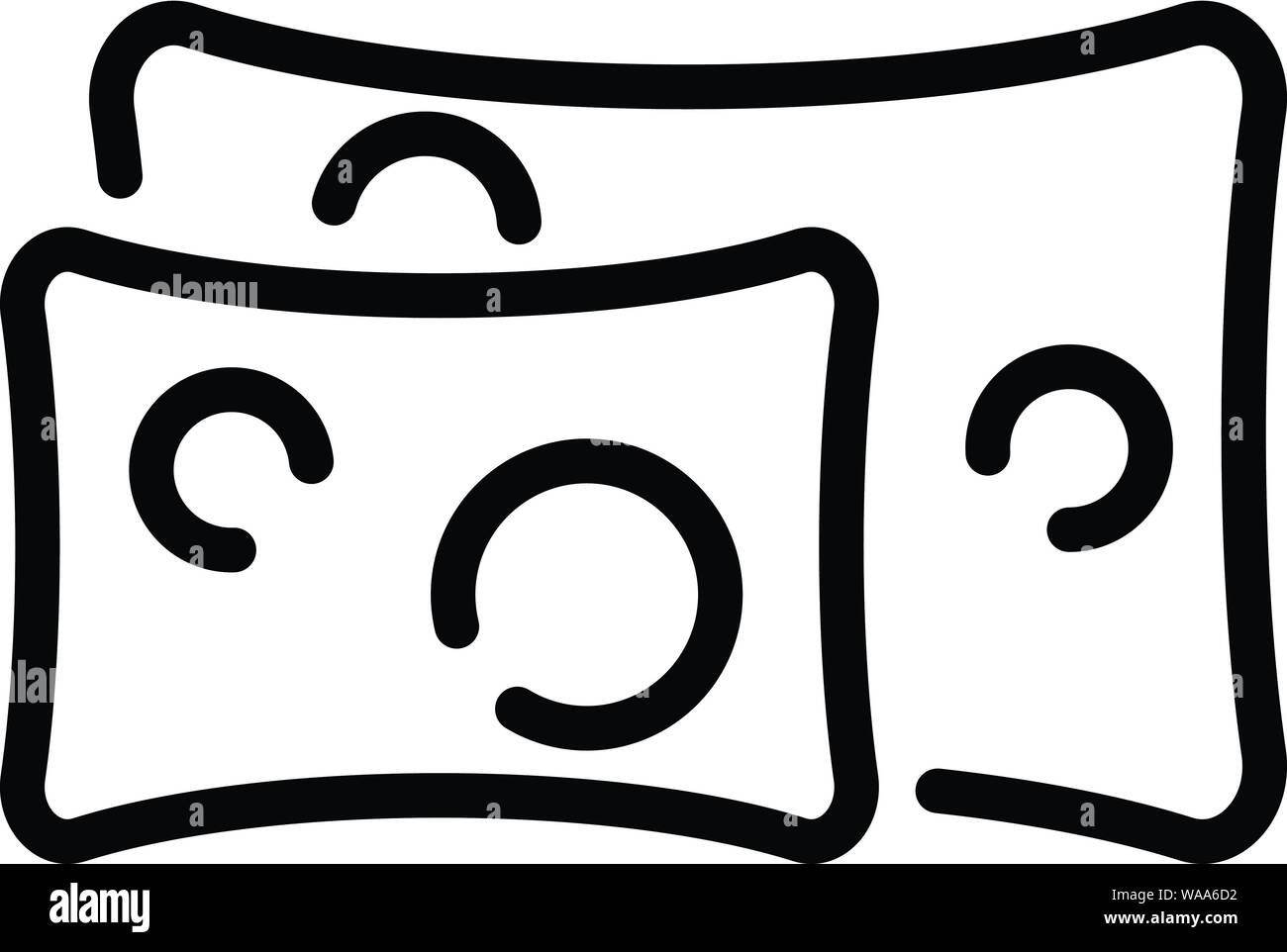 Bath mats icon, outline style Stock Vector Image & Art Alamy