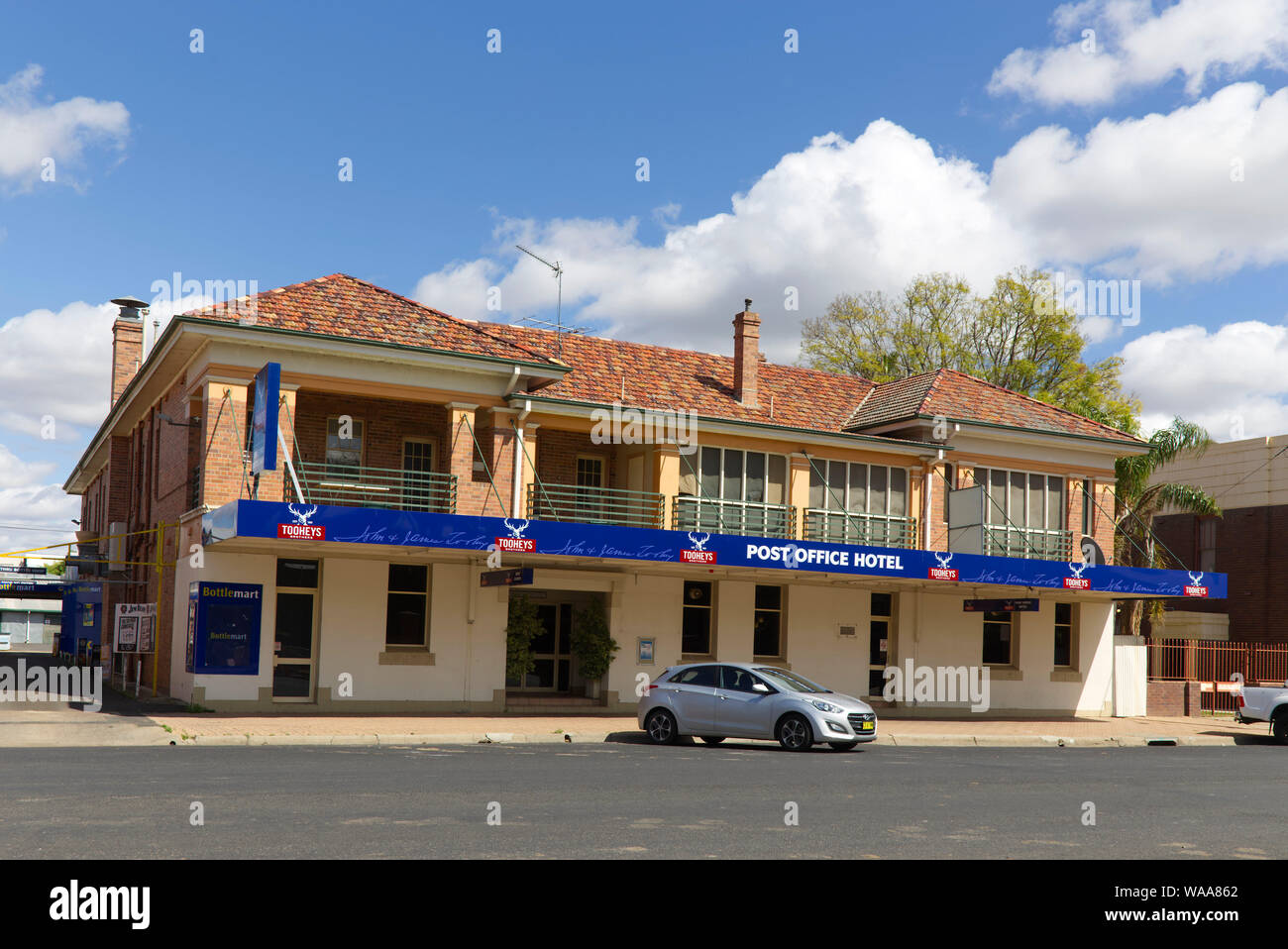 The historic Post Office Hotel Moree New South Wales Australia Stock Photo