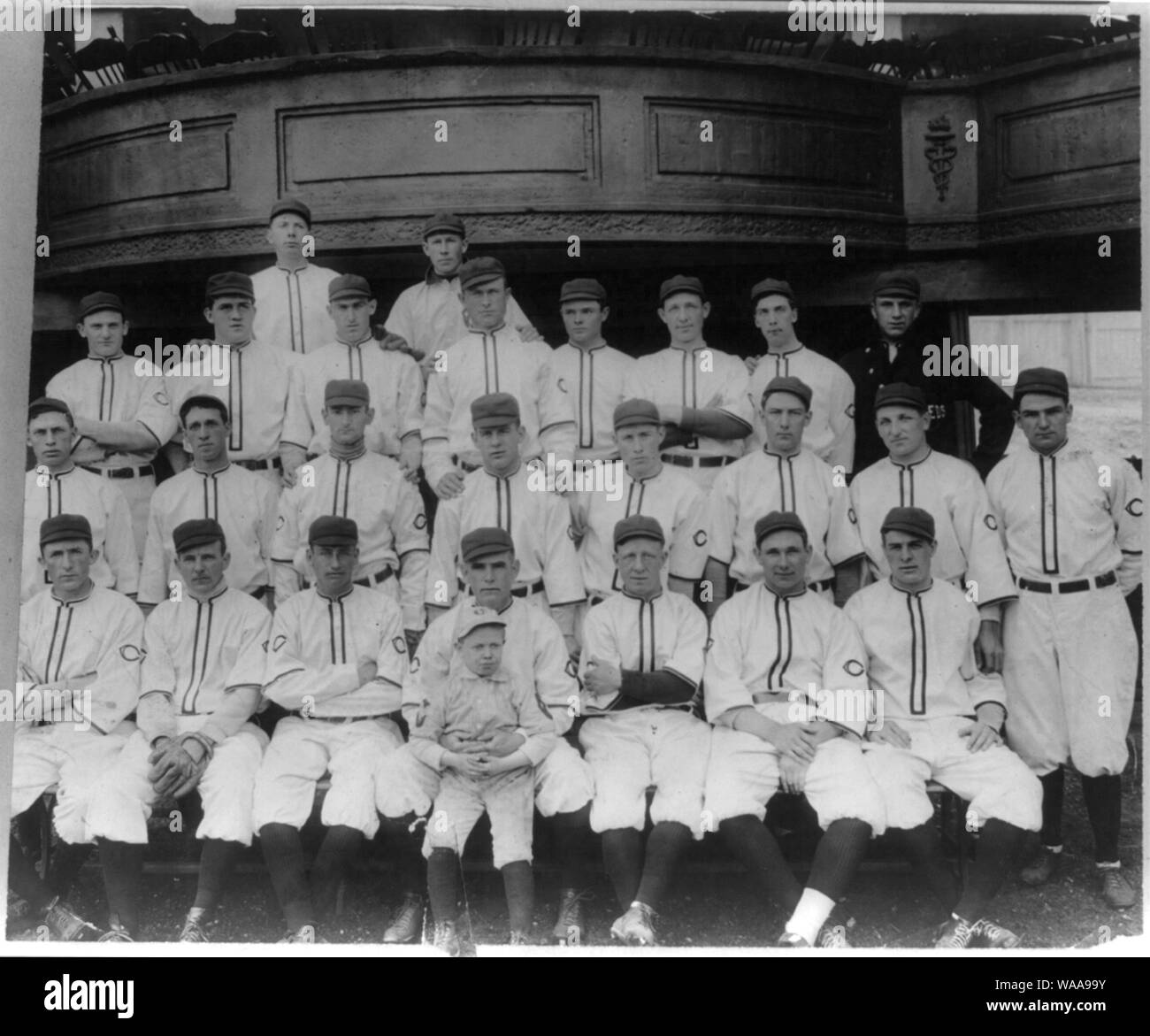 Cincinnati Reds baseball team posed Stock Photo Alamy