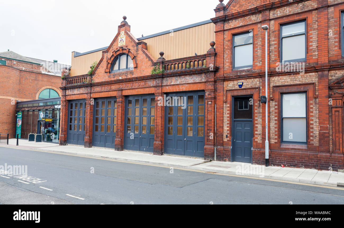 The former Fire Station in Darlington,England,UK Stock Photo Alamy