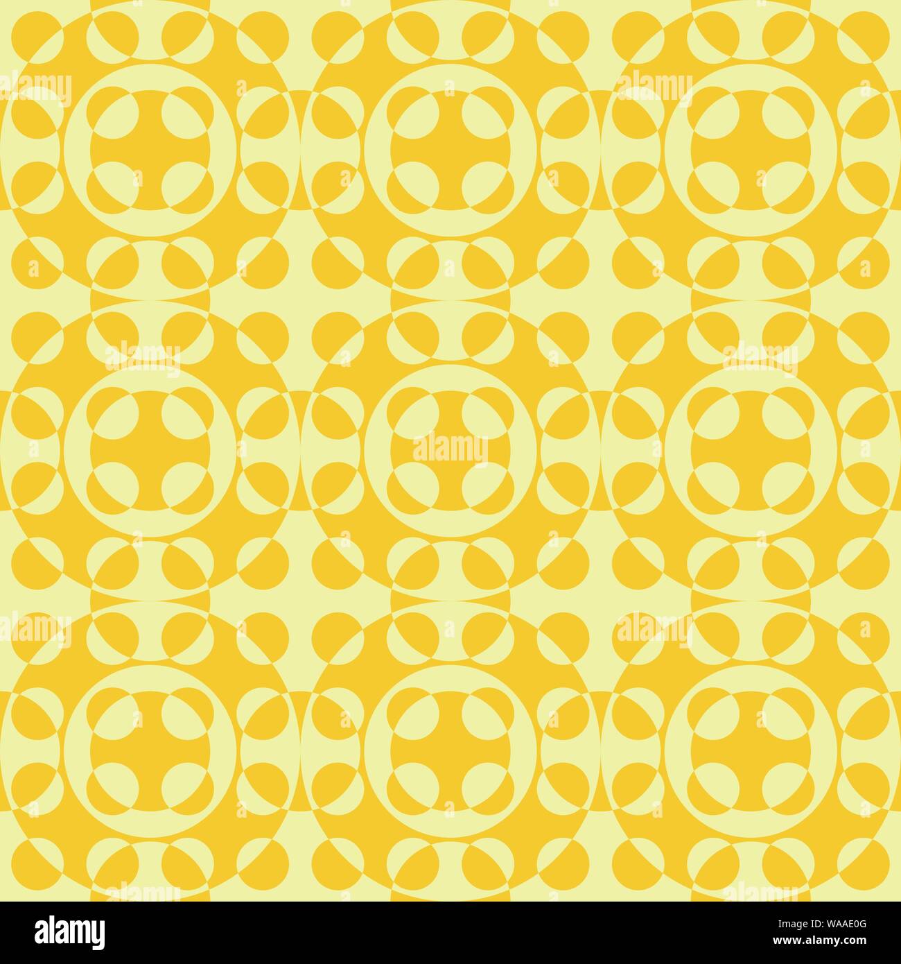 Abstract flat seamless pattern with contrast bubbles. Timeless simple vector pattern for textile, prints, fabric, wallpaper, wrapping paper, web etc. Stock Vector