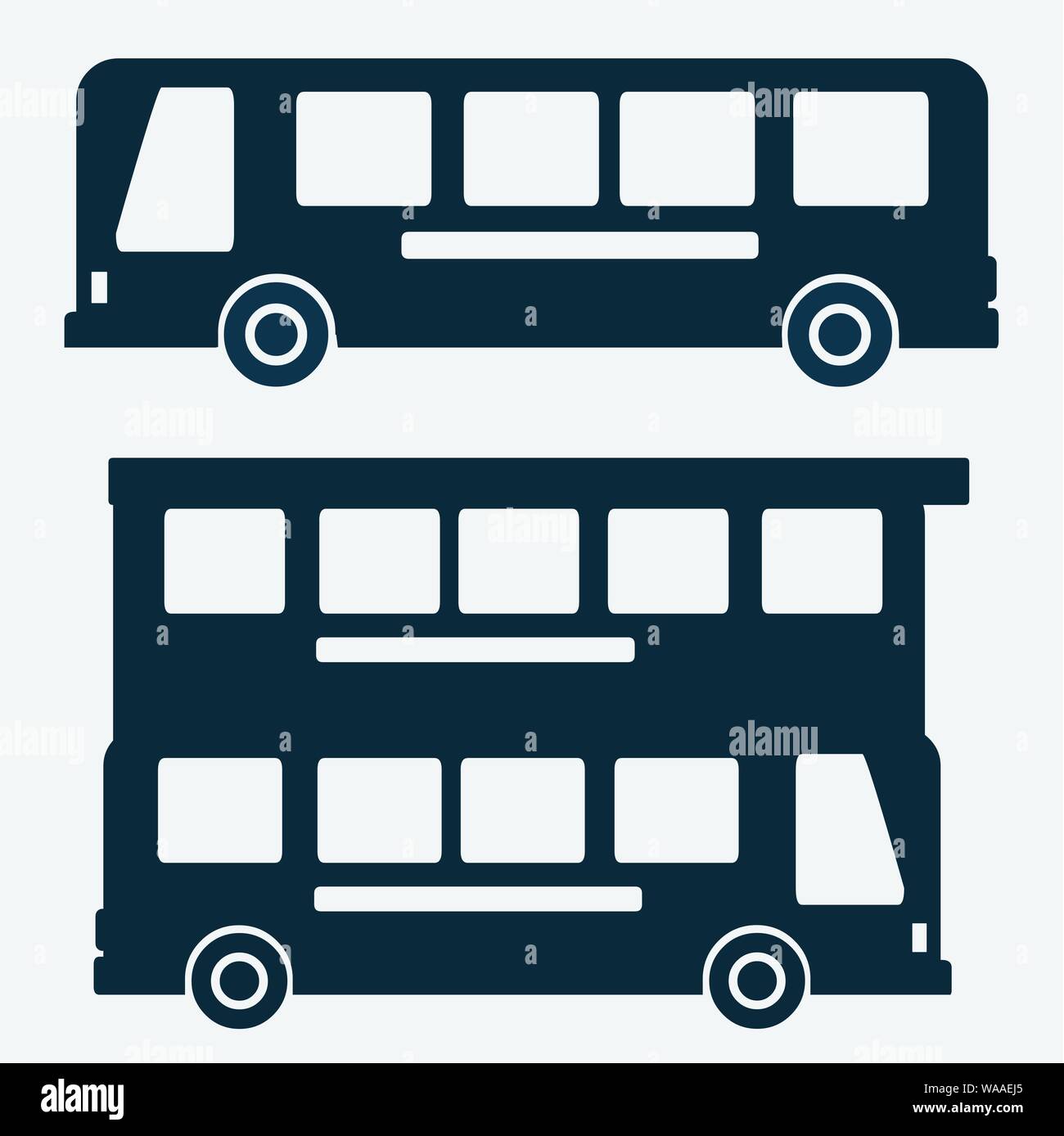 bus icon vector illustration Stock Vector Image & Art - Alamy
