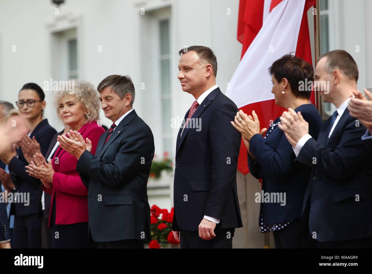 May 27, 2019 Warsaw, Poland. Pictured: Andrzej Duda Stock Photo