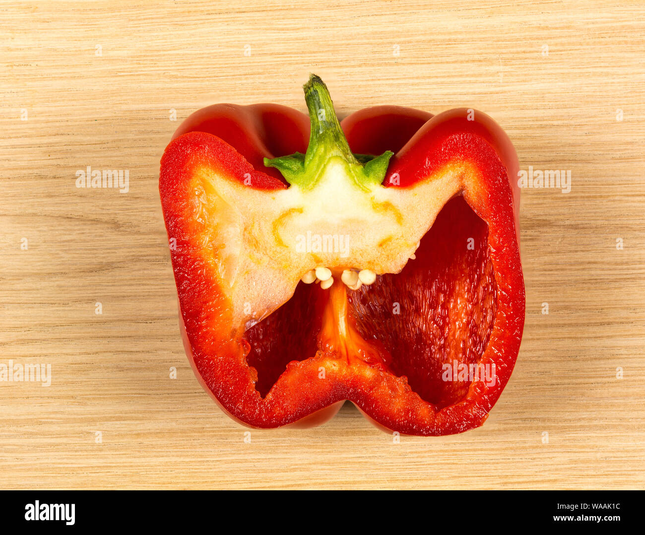 Sweet red pepper in hi-res stock photography and images - Alamy