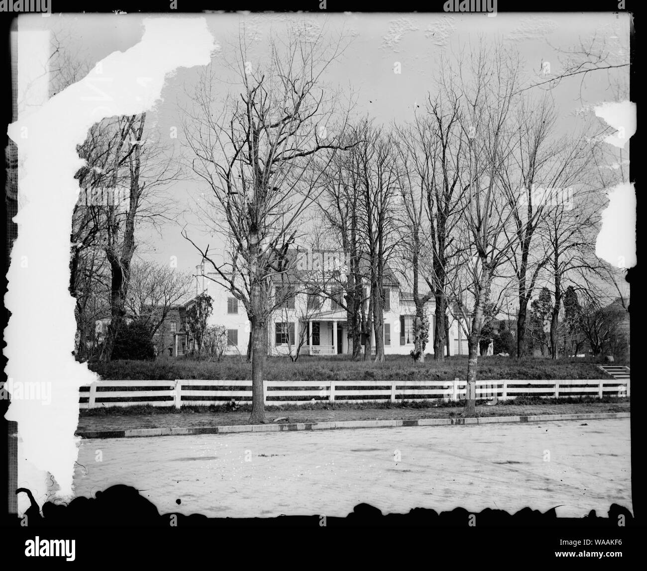 Traditional house exterior Black and White Stock Photos & Images - Alamy