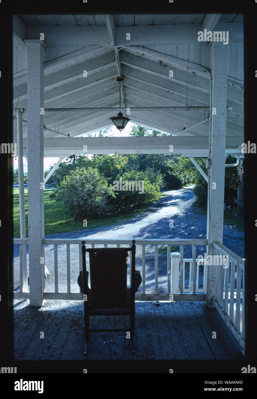 Cliff House back porch, out, Lake Minnewaska, New York Stock Photo Alamy
