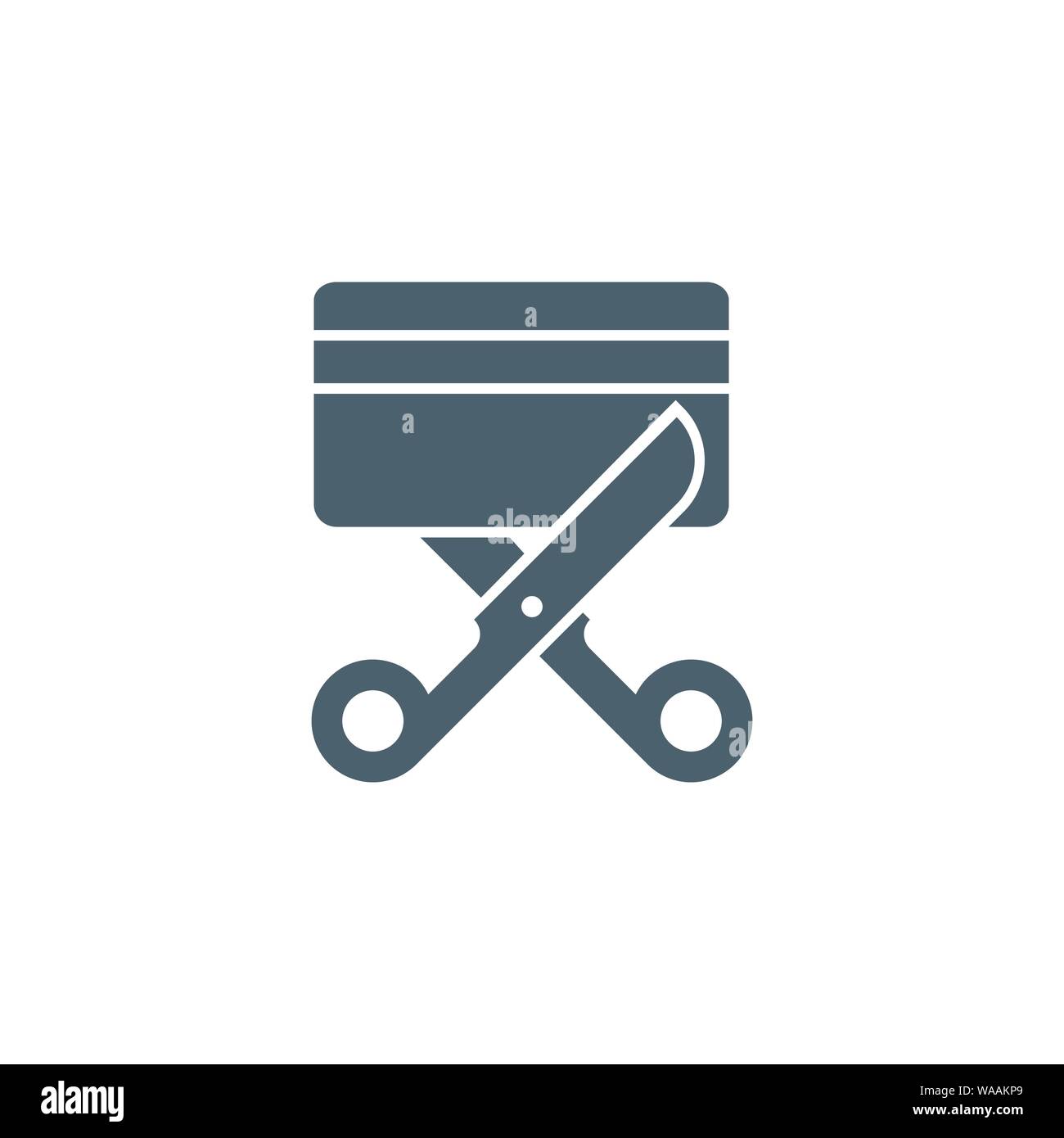 Expired Credit Card related vector glyph icon Stock Vector Image & Art ...