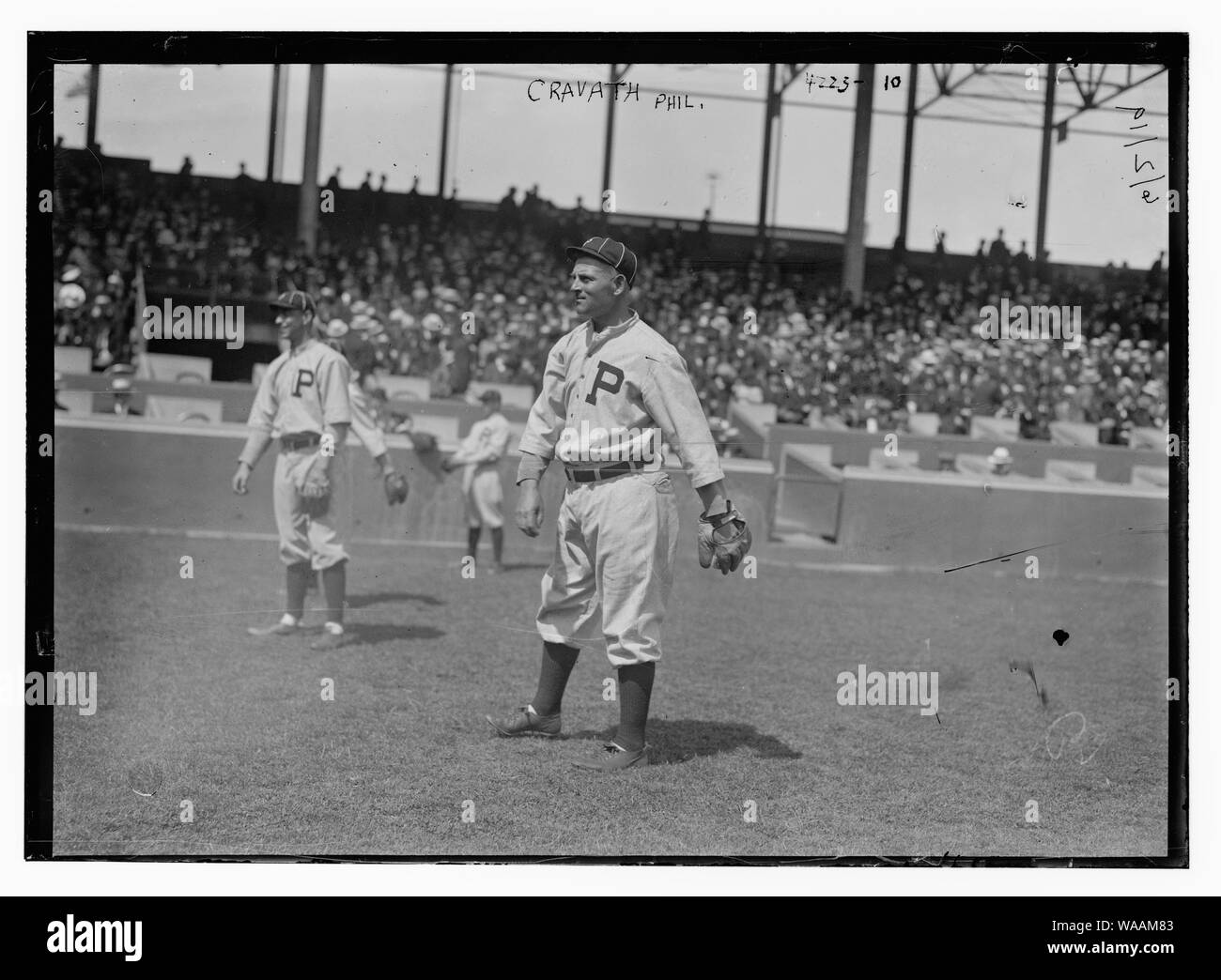 Clifford Gavvy Cravath, Philadelphia NL (baseball Stock Photo Alamy