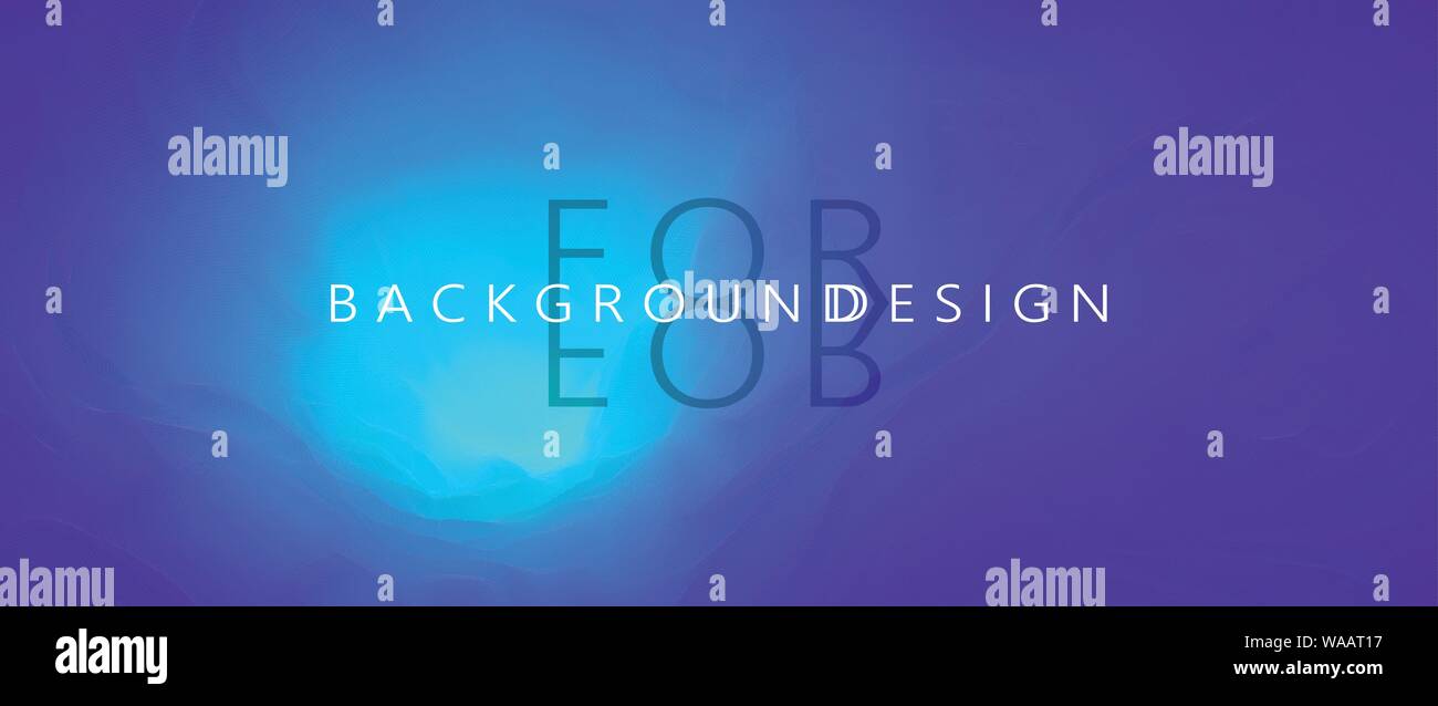 Seabed Landscape with Seamounts. Vector illustration for design. Stock Vector