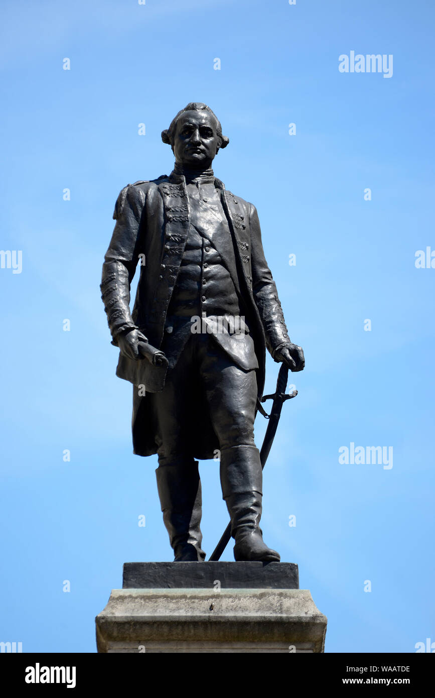 London, England, UK. Statue Robert Clive / 'Clive of India' (John