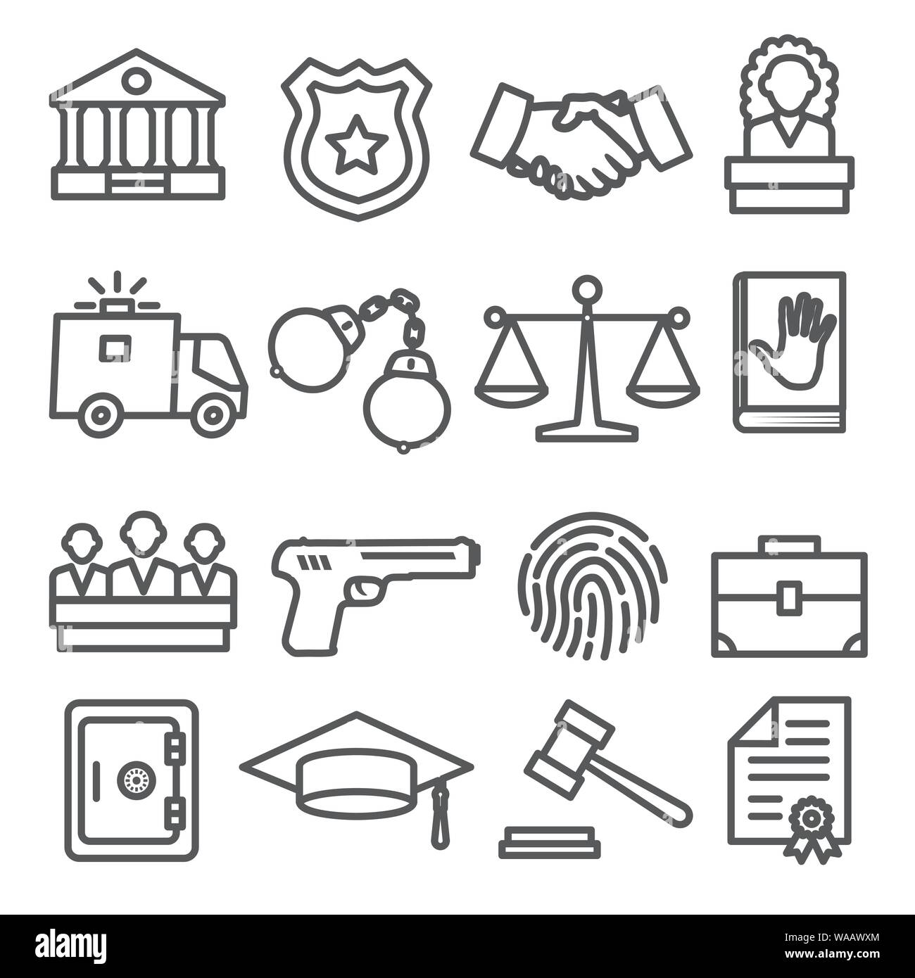 Police certificate Stock Vector Images - Alamy