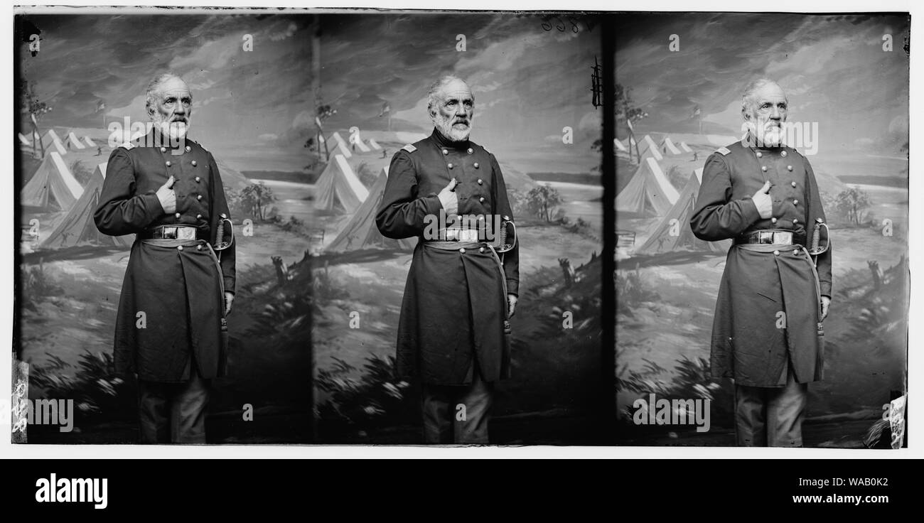 Col. Benjah P. Bailey, 86th N.Y. Inf Stock Photo - Alamy
