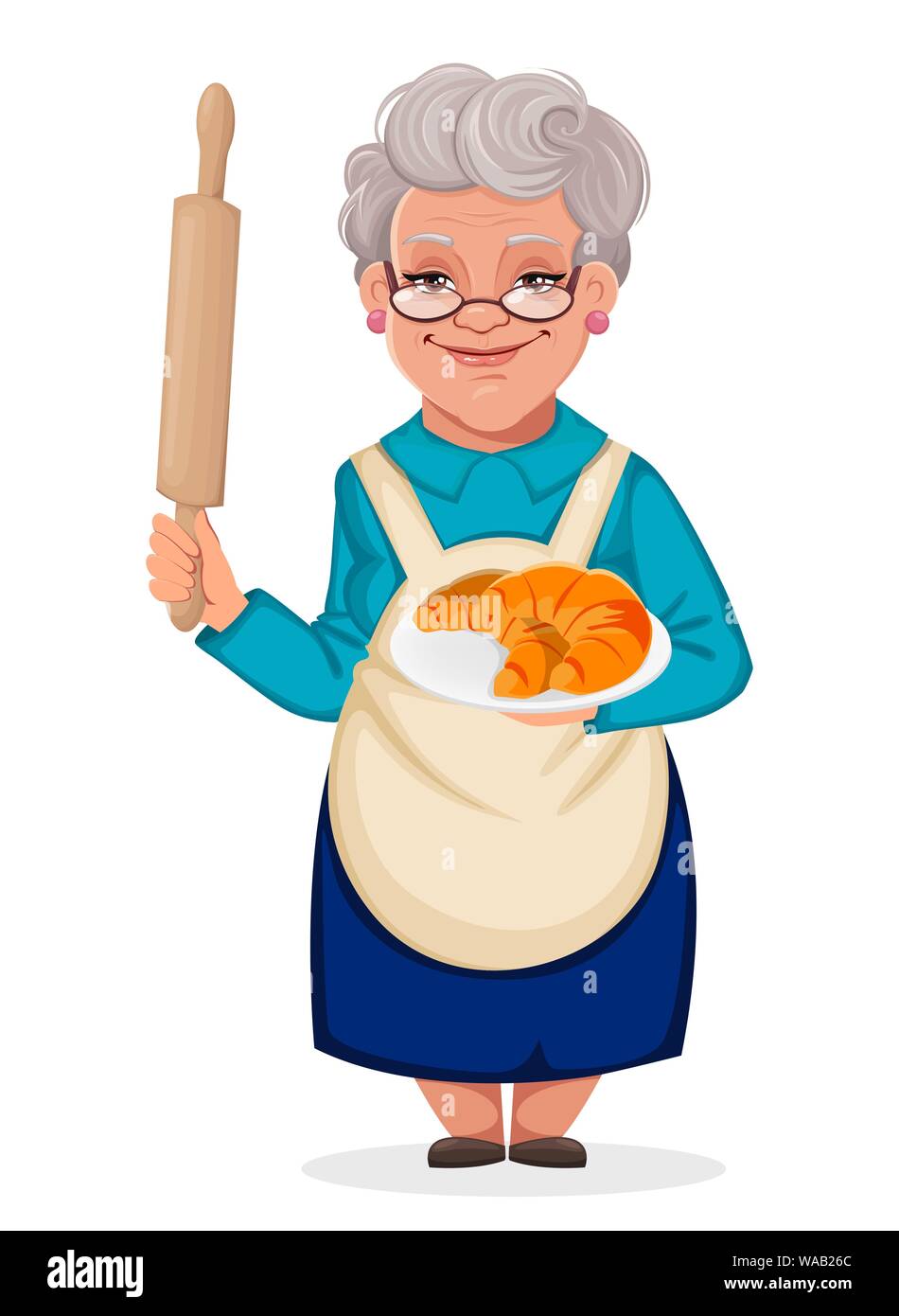https://c8.alamy.com/comp/WAB26C/happy-grandparents-day-old-cute-woman-grandmother-holds-rolling-pin-vector-illustration-on-white-background-WAB26C.jpg