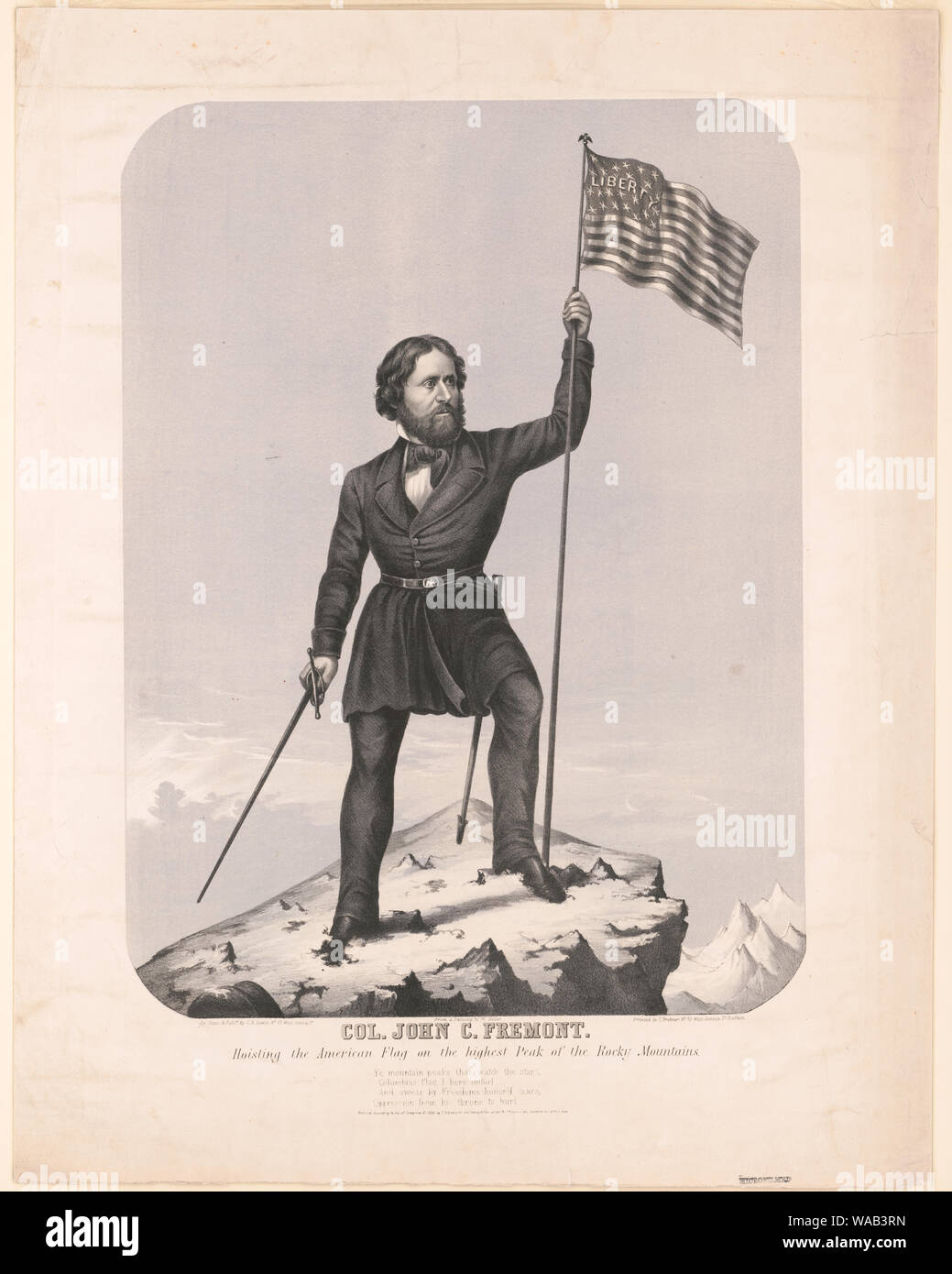 Col. John C. Fremont Stock Photo - Alamy
