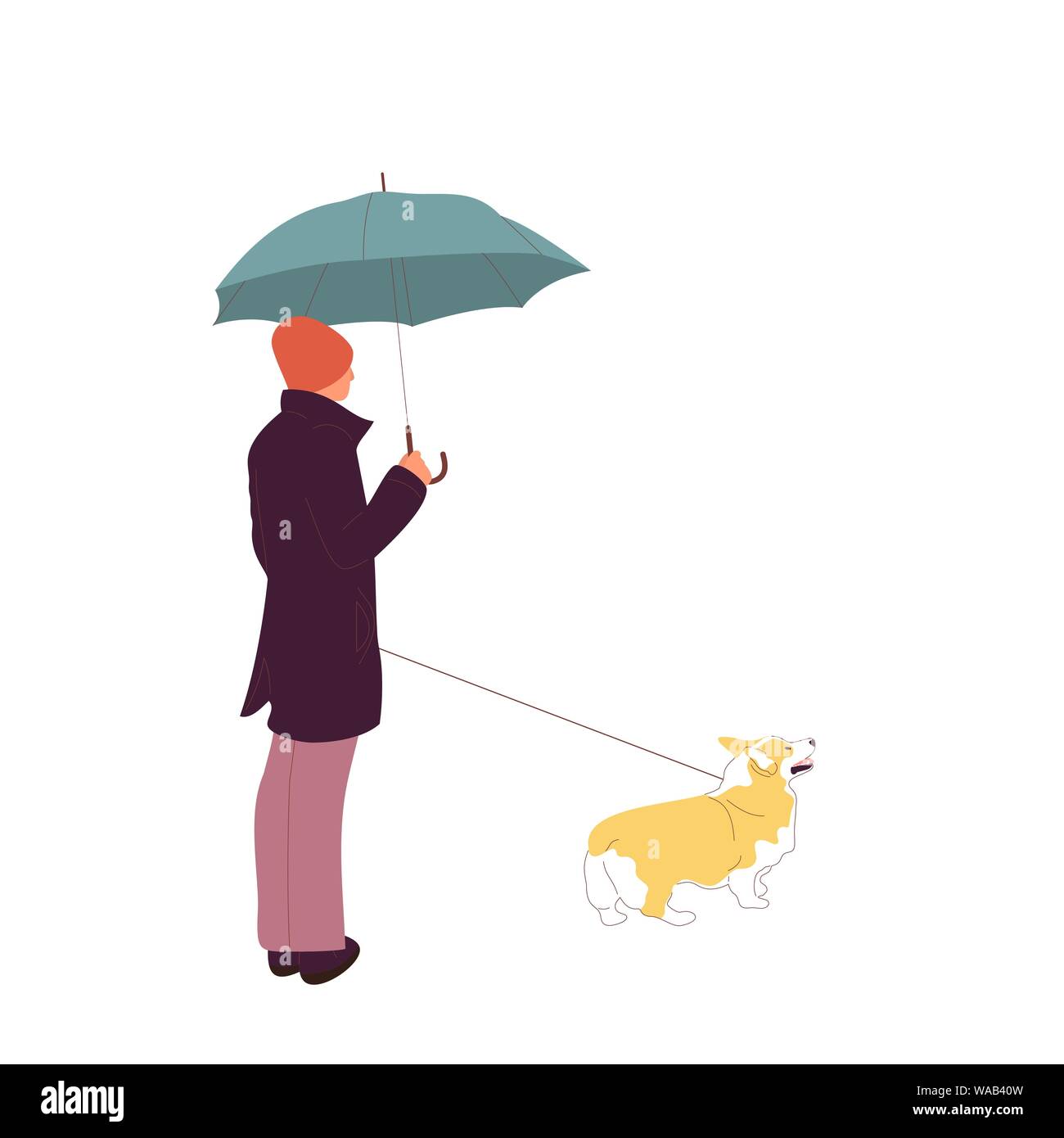 corgi umbrella