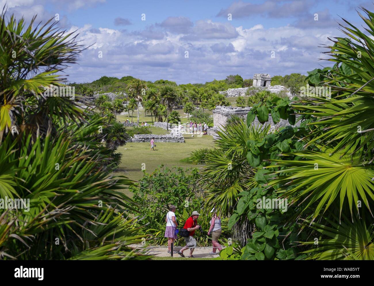 Built on mayan pyramid hires stock photography and images Alamy