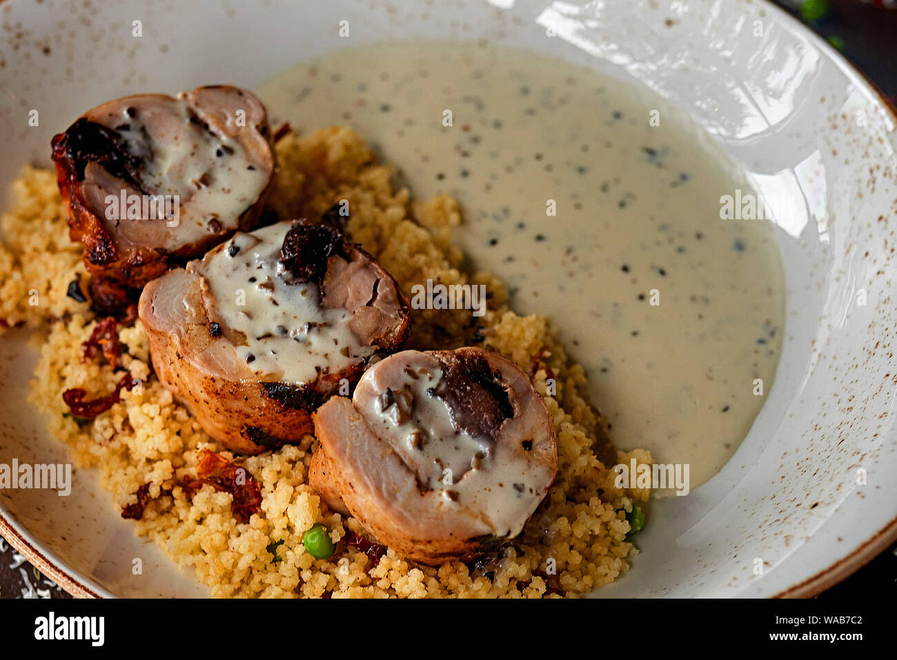 Chicken fillet roll hi-res stock photography and images - Alamy