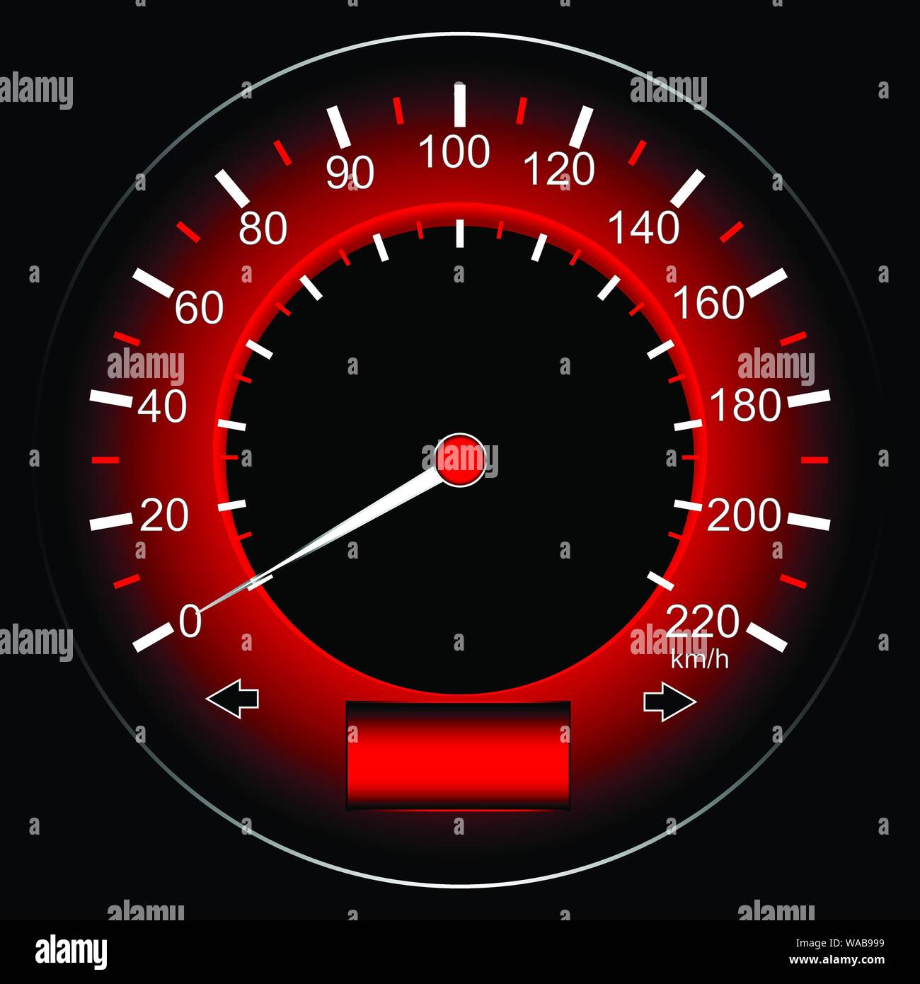 Car dashboard speedometer odometer tachometer Stock Vector Images - Alamy