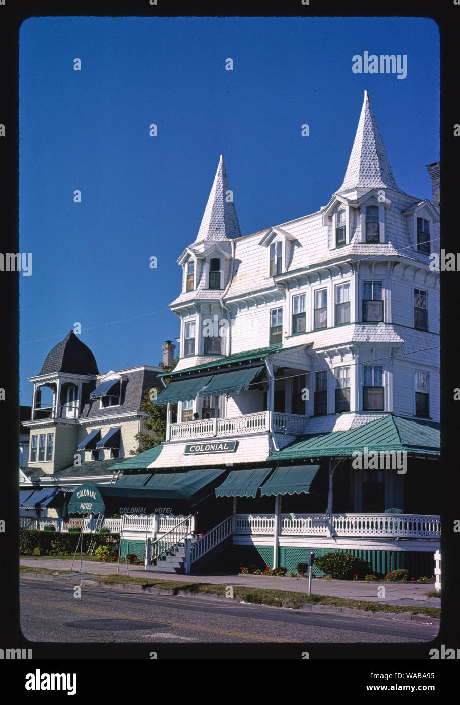 Colonial Hotel, Cape May, New Jersey Stock Photo Alamy