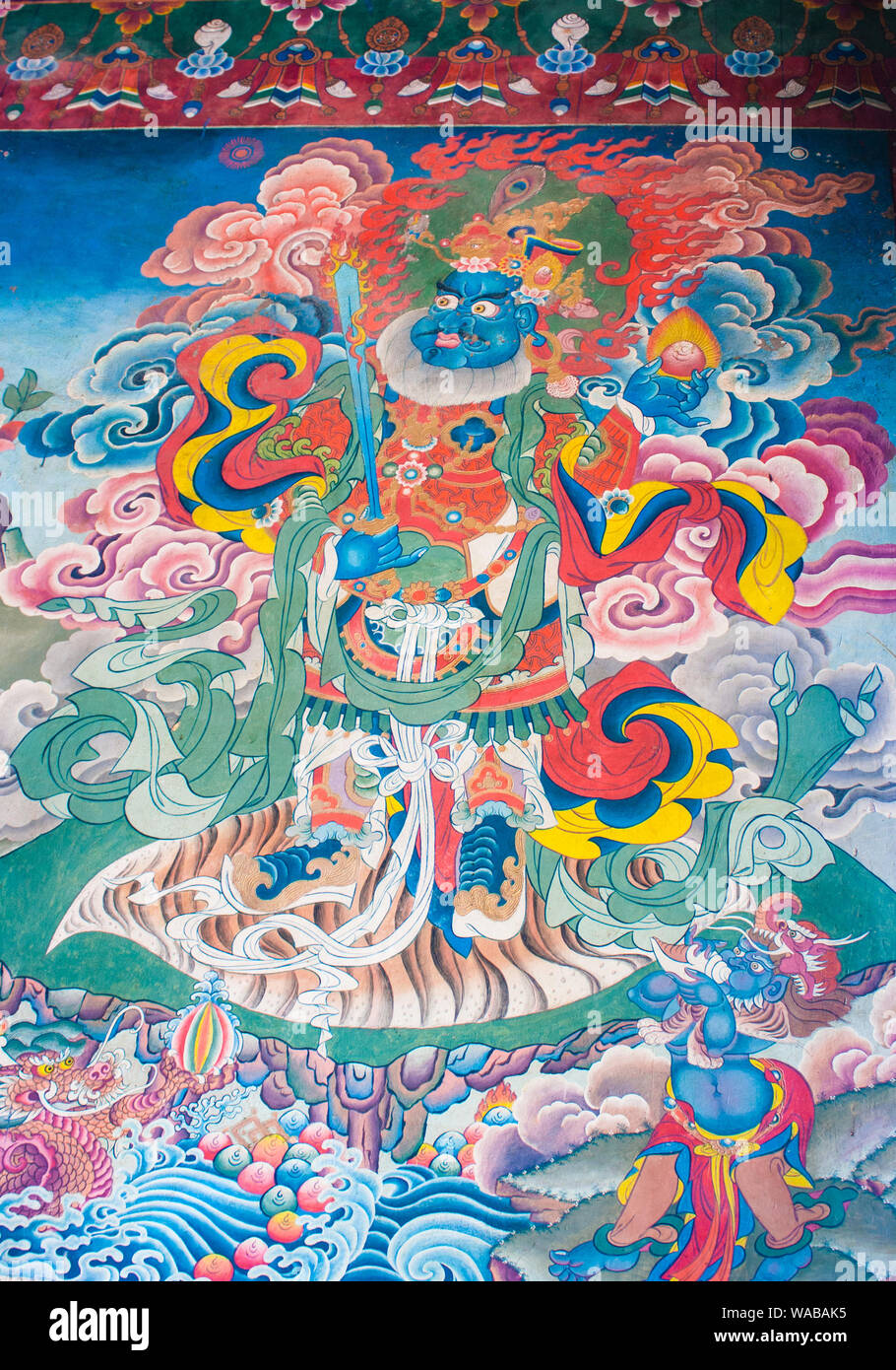 Tibetan buddha painting hi-res stock photography and images - Alamy