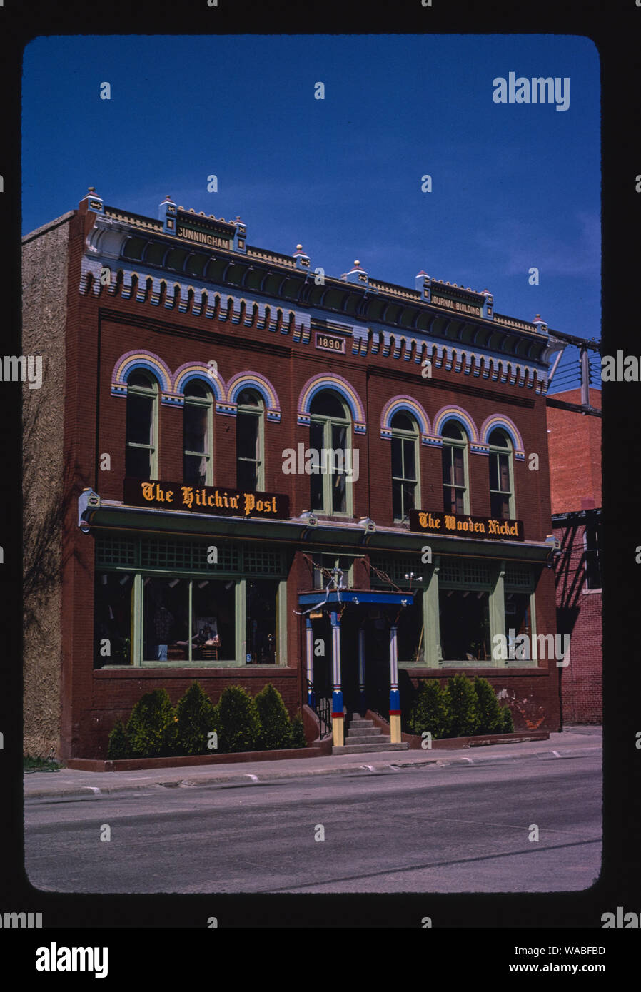 Commercial building, 23rd Street, Kearney, Nebraska Stock Photo Alamy