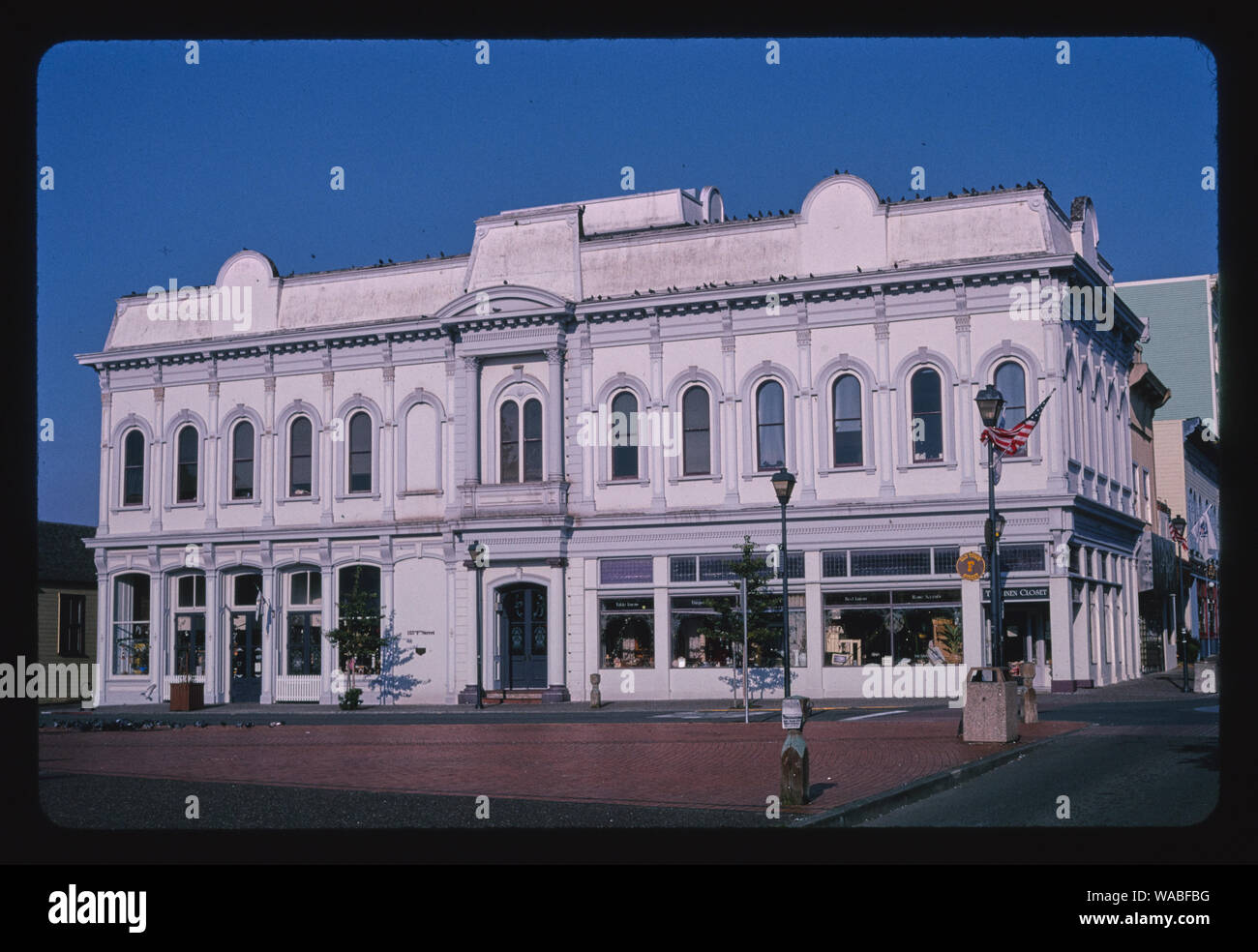 Commercial building, 123 F Street, Eureka, California Stock Photo Alamy