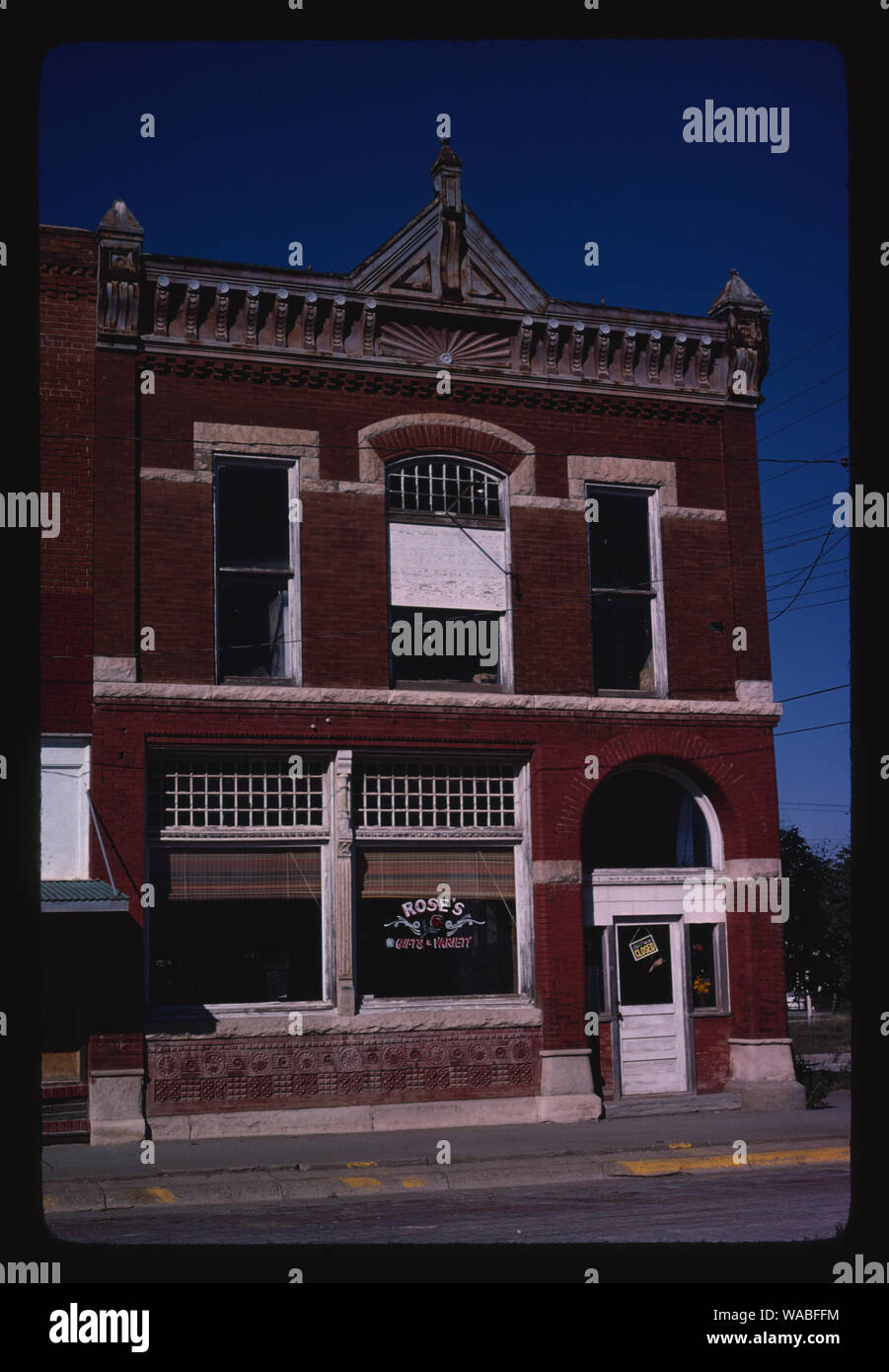 Commercial building, Ottawa, Kansas Stock Photo Alamy