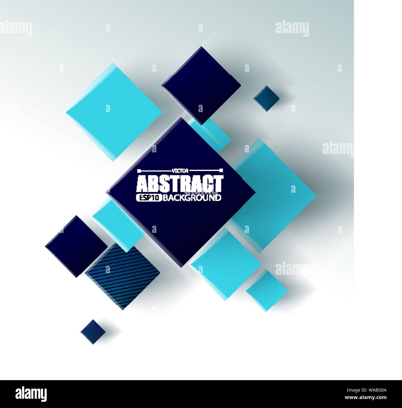Square blank background - Vector Design Concept blue and black Stock ...