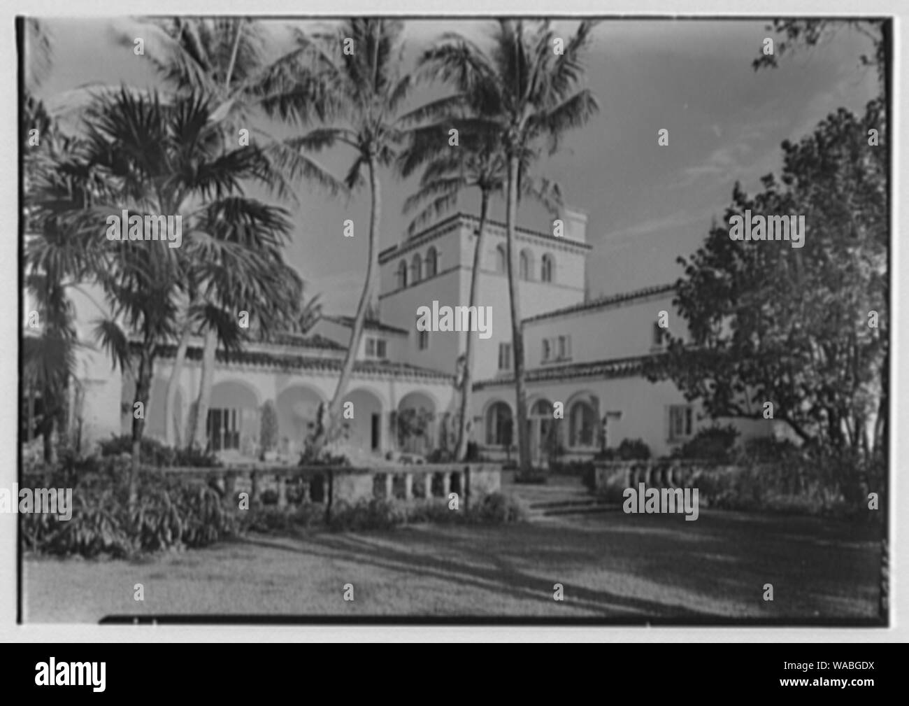 Commodore Louis Beaumont, residence on County Rd., Palm Beach, Florida ...