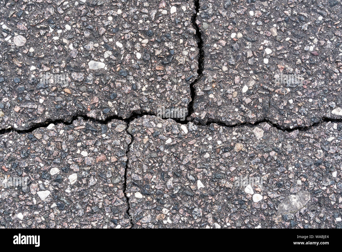 Crack in pavement destruction hi-res stock photography and images - Alamy