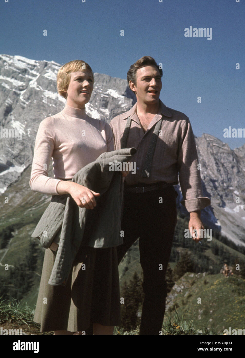 Julie Andrews, Christopher Plummer, 'The Sound of Music' (1965) 20th Century Fox  File Reference # 33848-022THA Stock Photo