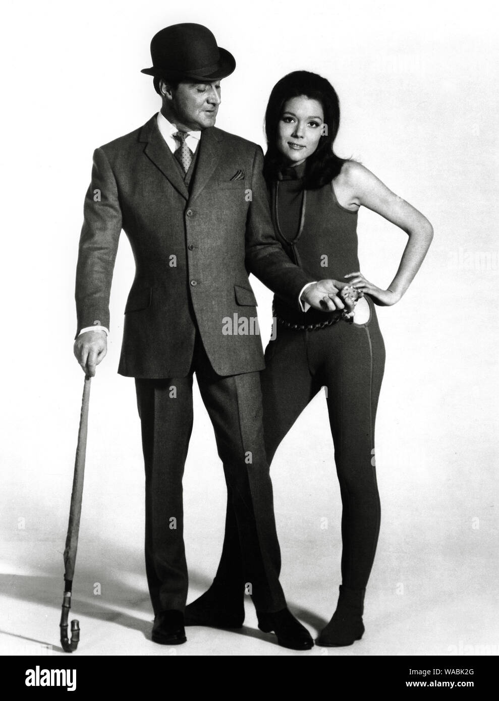Patrick MacNee, Diana Rigg, 'The Avengers' (circa 1967) ABC     File Reference # 33848-107THA Stock Photo