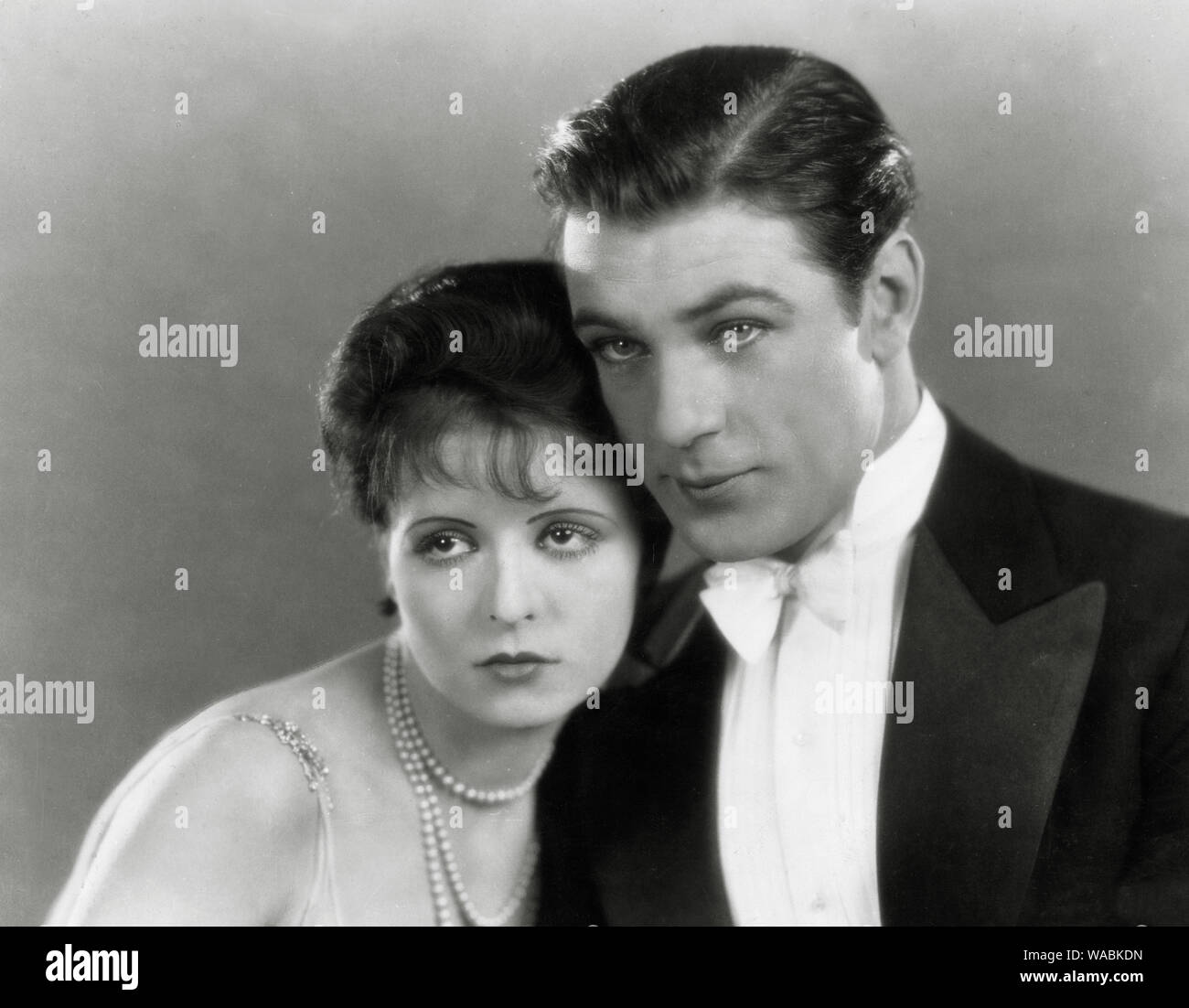 Clara Bow, Gary Cooper, "Children of Divorce" (1927) Paramount Pictures  File Reference # 33848-451THA Stock Photo - Alamy