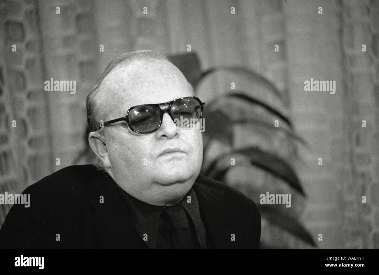 Truman Capote, 'The Pat Collins Show' (1975) CBS  File Reference # 33848-365THA Stock Photo