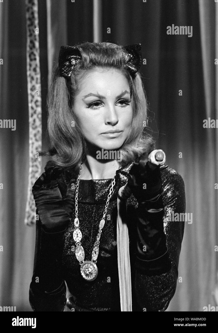Julie Newmar, in character as The Catwoman in a publicity photo for