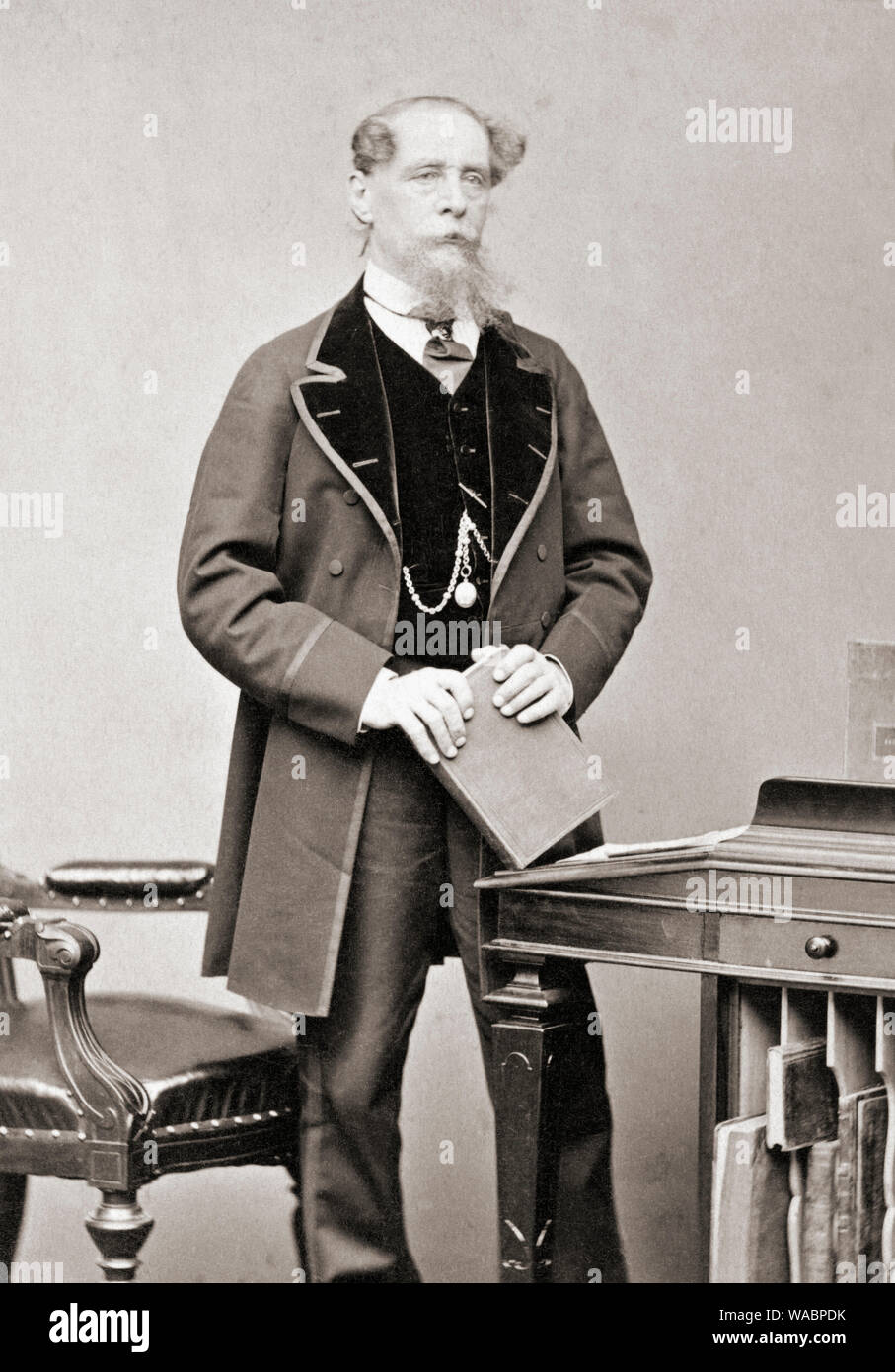 Charles John Huffam Dickens, 1812 - 1870.  English novelist. Stock Photo